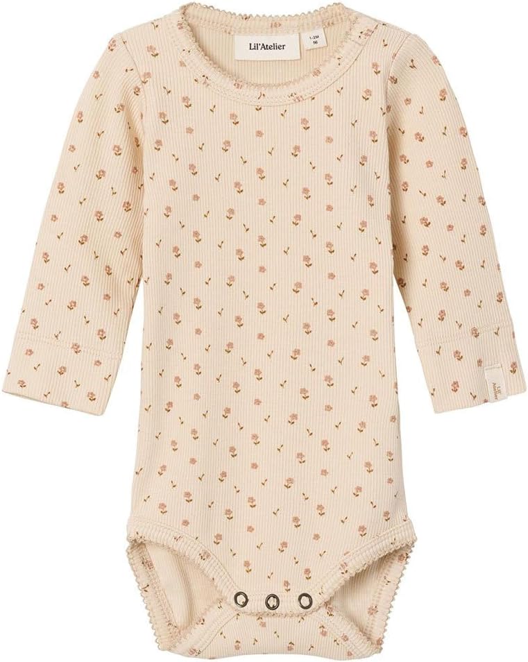 Detalle 1 de NAME IT Baby Mädchen Langarm Slim Body – Nbfgago Ls Slim Body Lil…