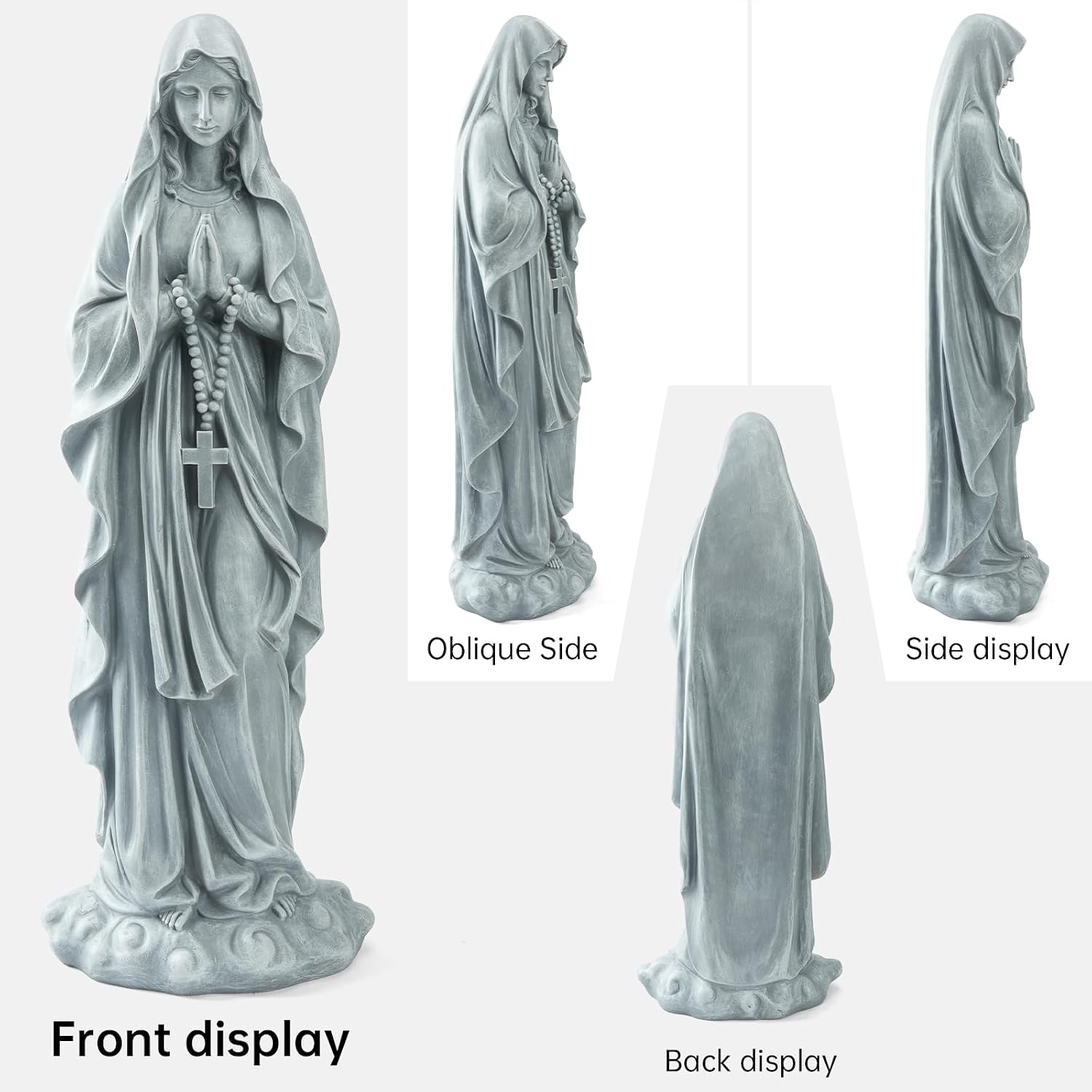 Thumbnail 5 de VChymm Virgin Mary Statue, 31.49 Inches