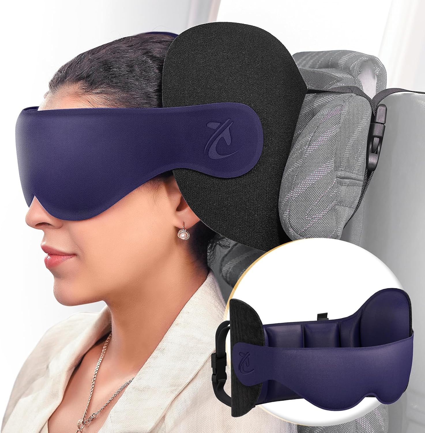 Detalle de Bonairest Almohada de Viaje 360°