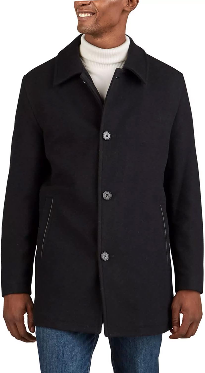 Thumbnail 6 de Cole Haan Wool Plush Car Coat