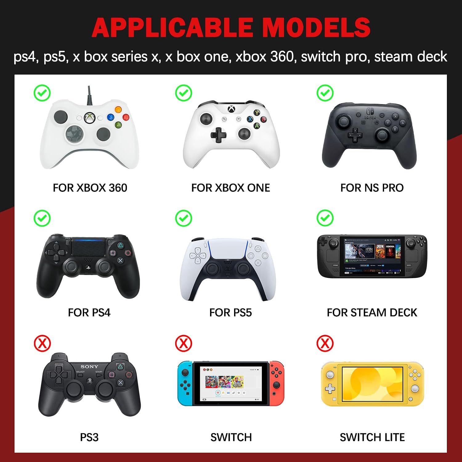 Thumbnail 6 de DLseego Thumb Stick Caps 8PCS