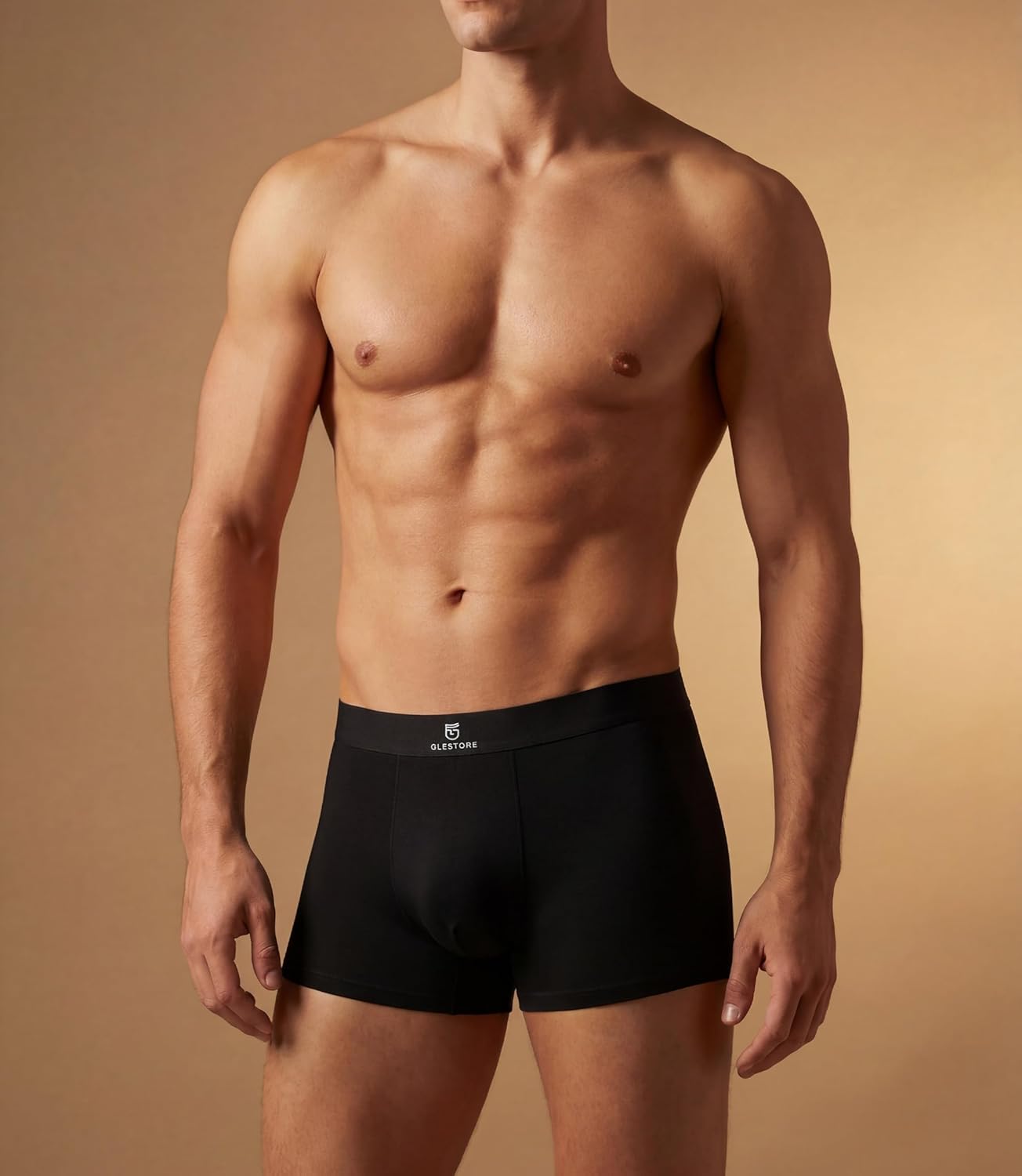 Detalle de GLESTORE Modal Unterhosen Männer Boxershorts 5er Pack – seidenweich, atmungsaktiv und pflegeleicht