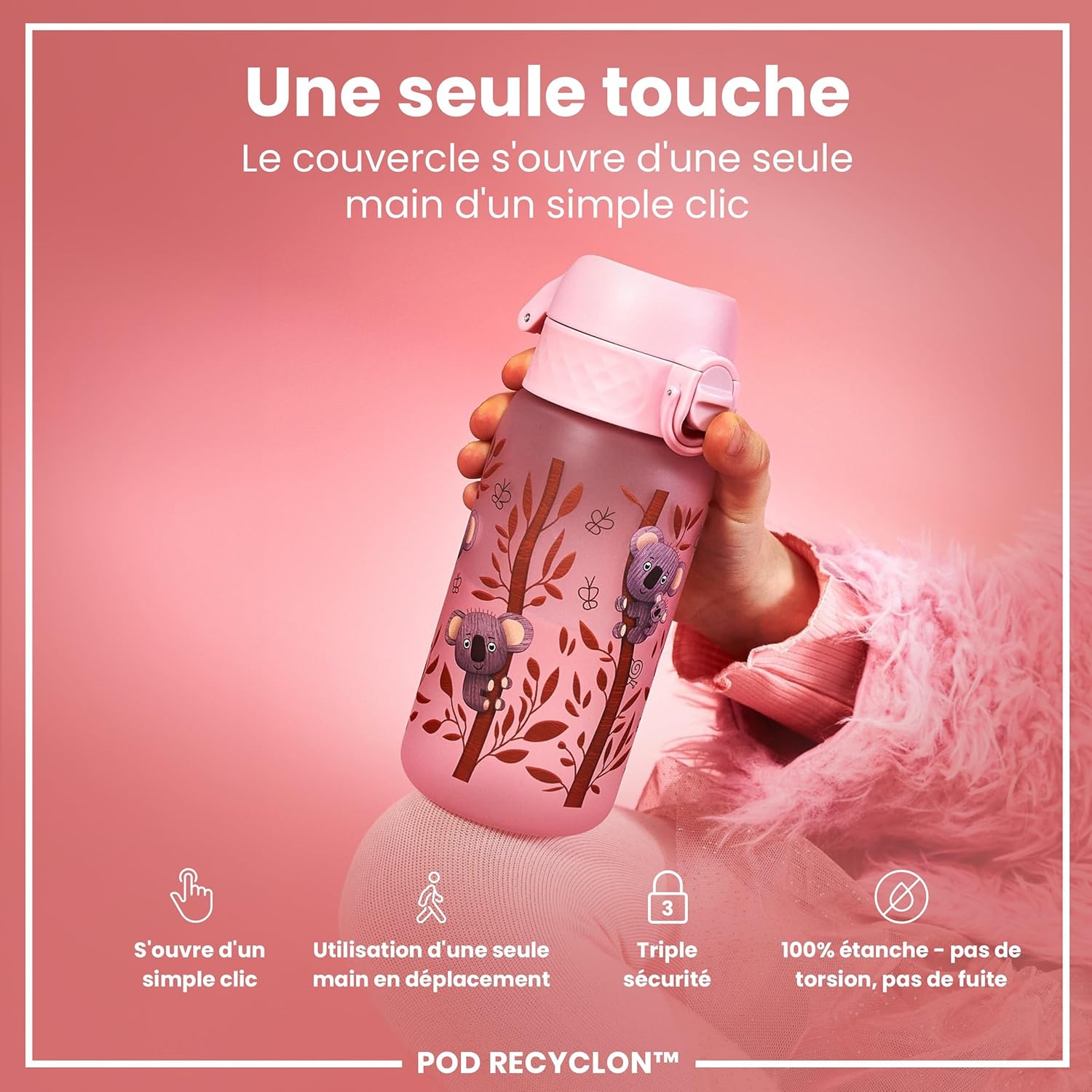 Detalle de Ion8 Gourde enfant 350ml