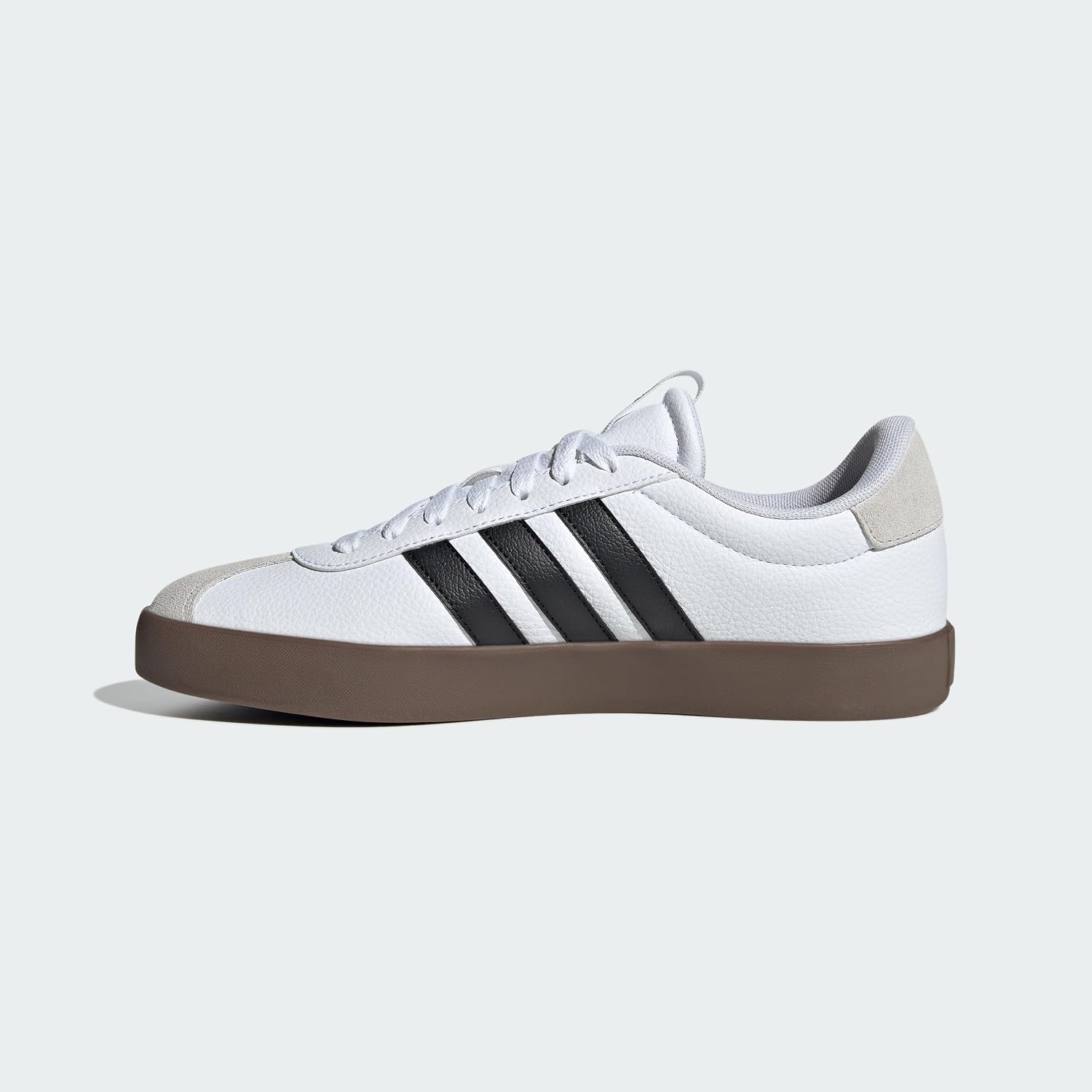 Detalle 2 de adidas Herren VL Court 3.0 Sneaker mit Wildleder-Optik und dämpfender Zwischensohle