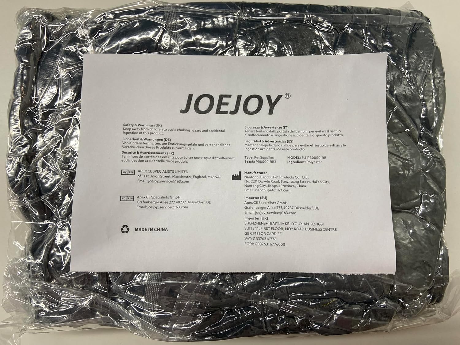 Thumbnail 6 de JOEJOY Dog Bed Medium washable anti-anxiety mattress