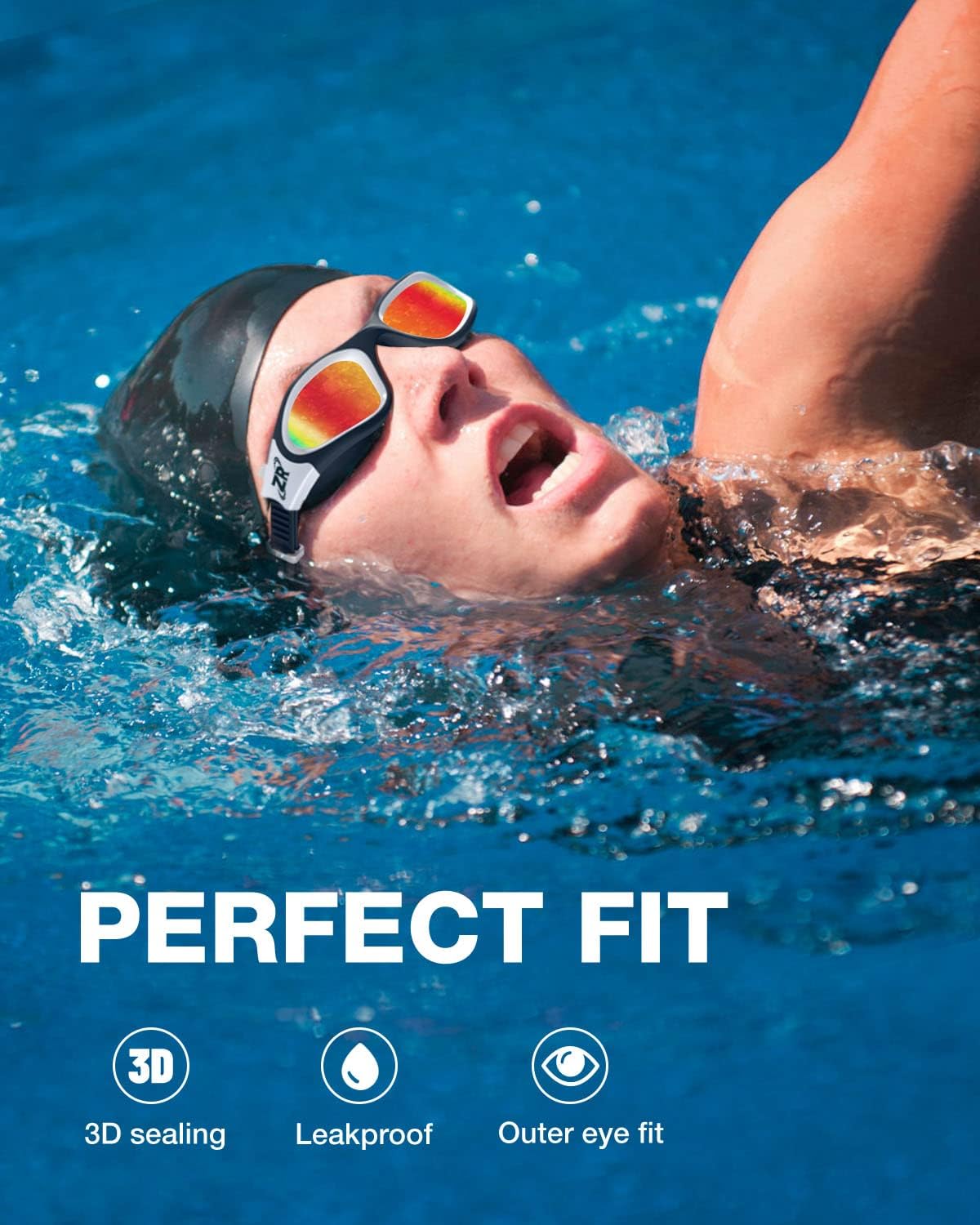 Detalle de ZIONOR Swim Goggles G1