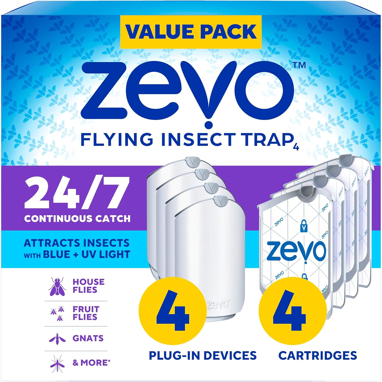 Thumbnail 4 de Zevo 2 flying insect trap 24/7