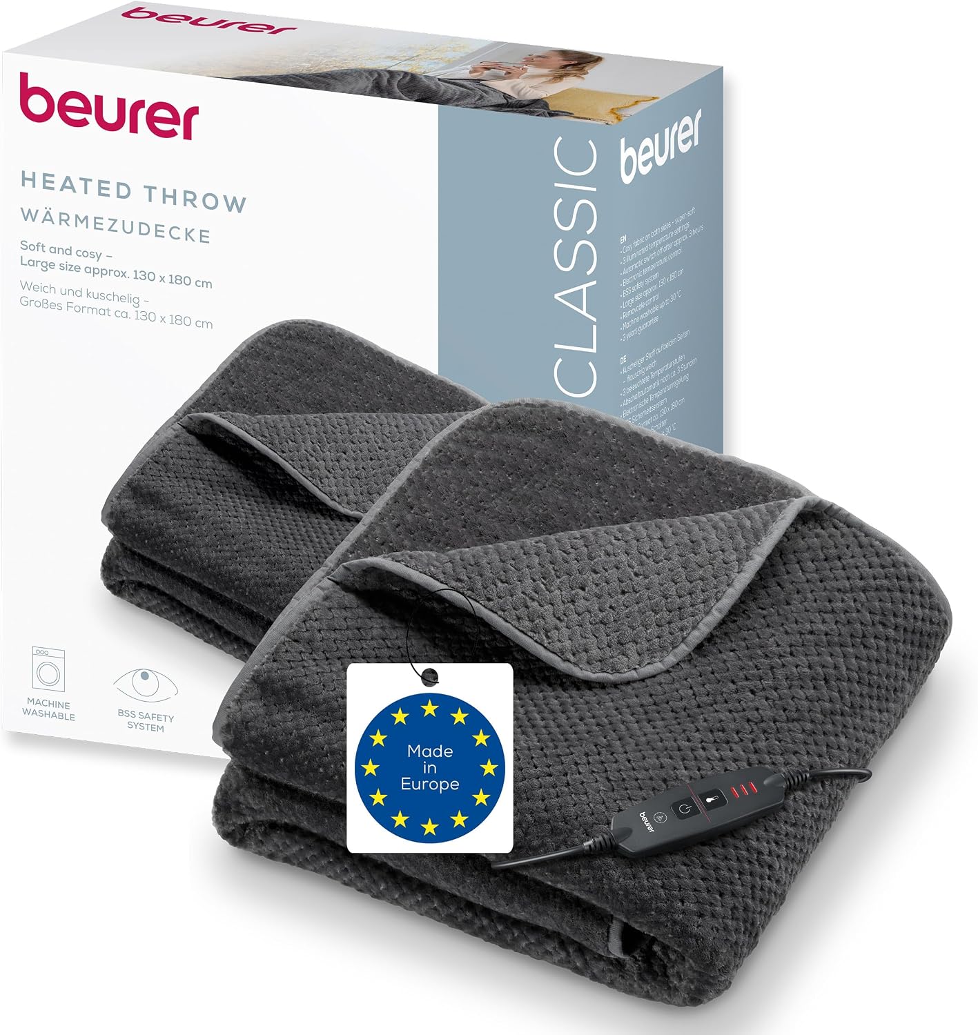 Detalle de Beurer HD 65 couverture chauffante 1500 g