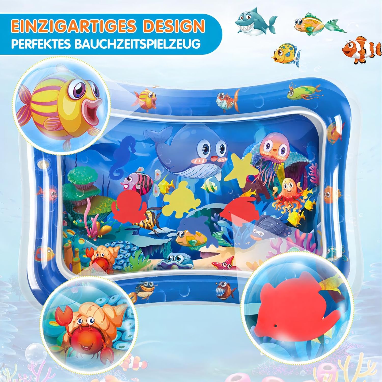 Thumbnail 1 de Infinno Wassermatte Baby Spielmatte für 3–9 Monate