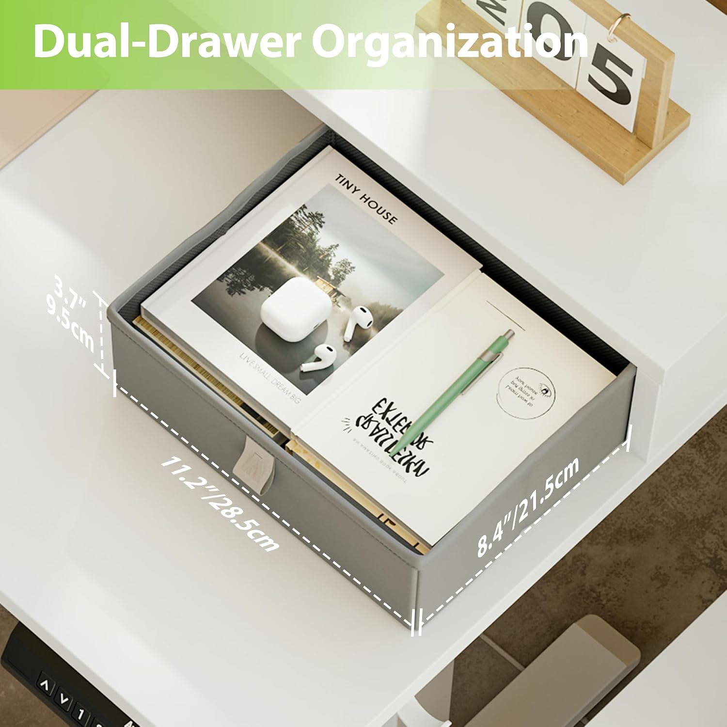 Detalle 2 de Agilestic L-Shaped Electric Desk ⚙