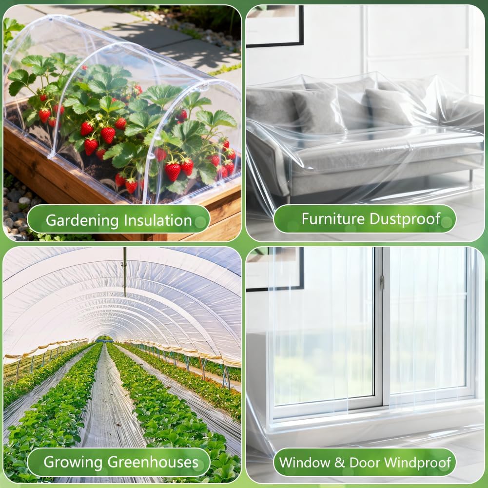 Thumbnail 6 de APXEL 2 X 6M Heavy Duty Polythene Sheets