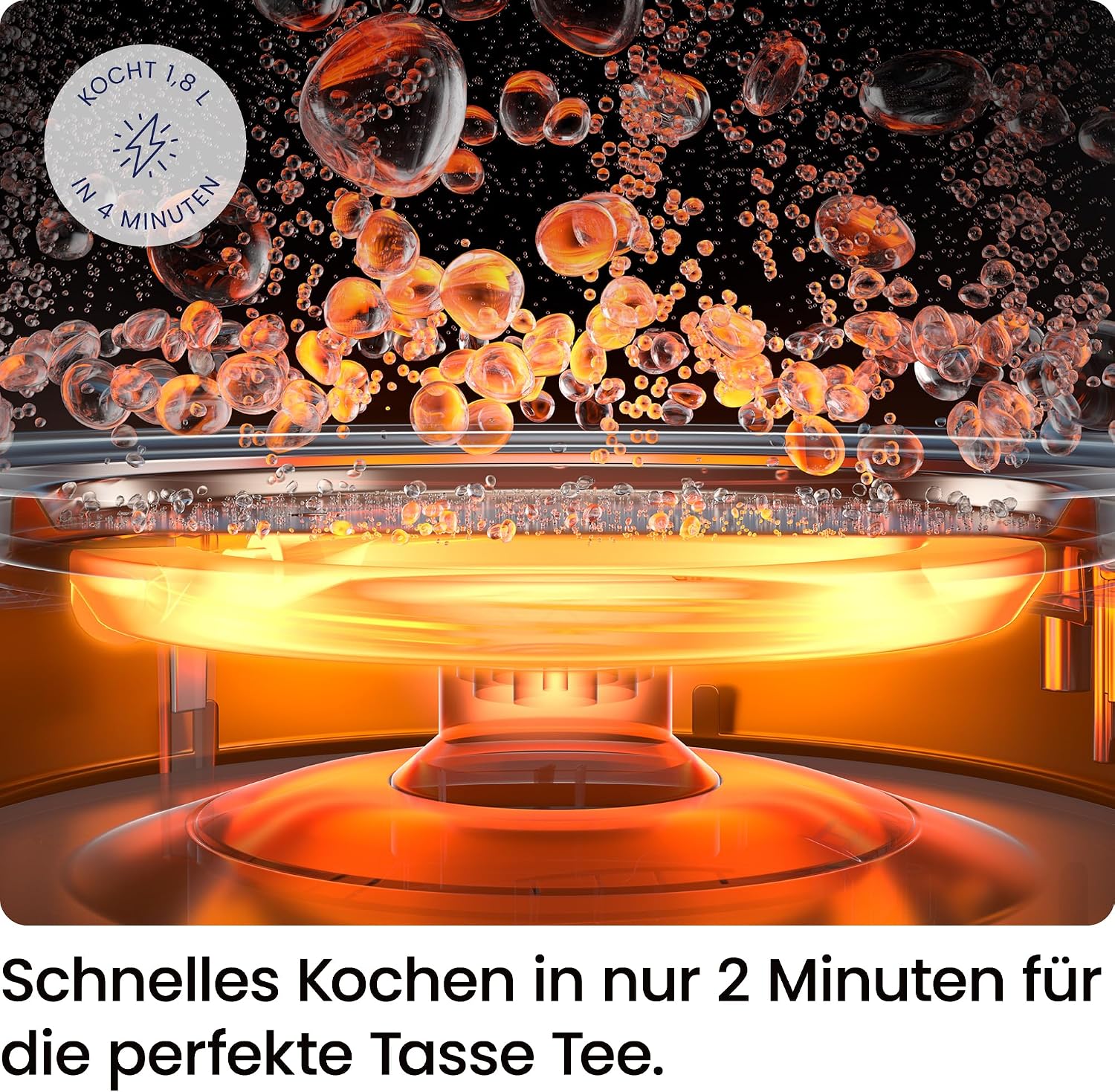 Detalle 2 de Chefman Elektrischer Wasserkocher 1,8 L 🫖