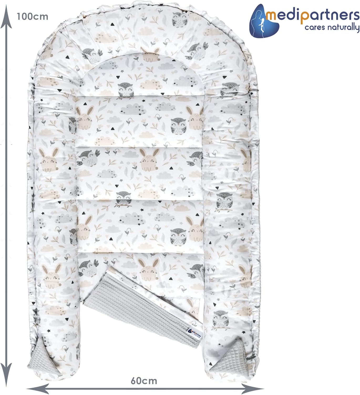 Thumbnail 2 de Medi Partners Riduttore Lettino Neonato 100x60x15