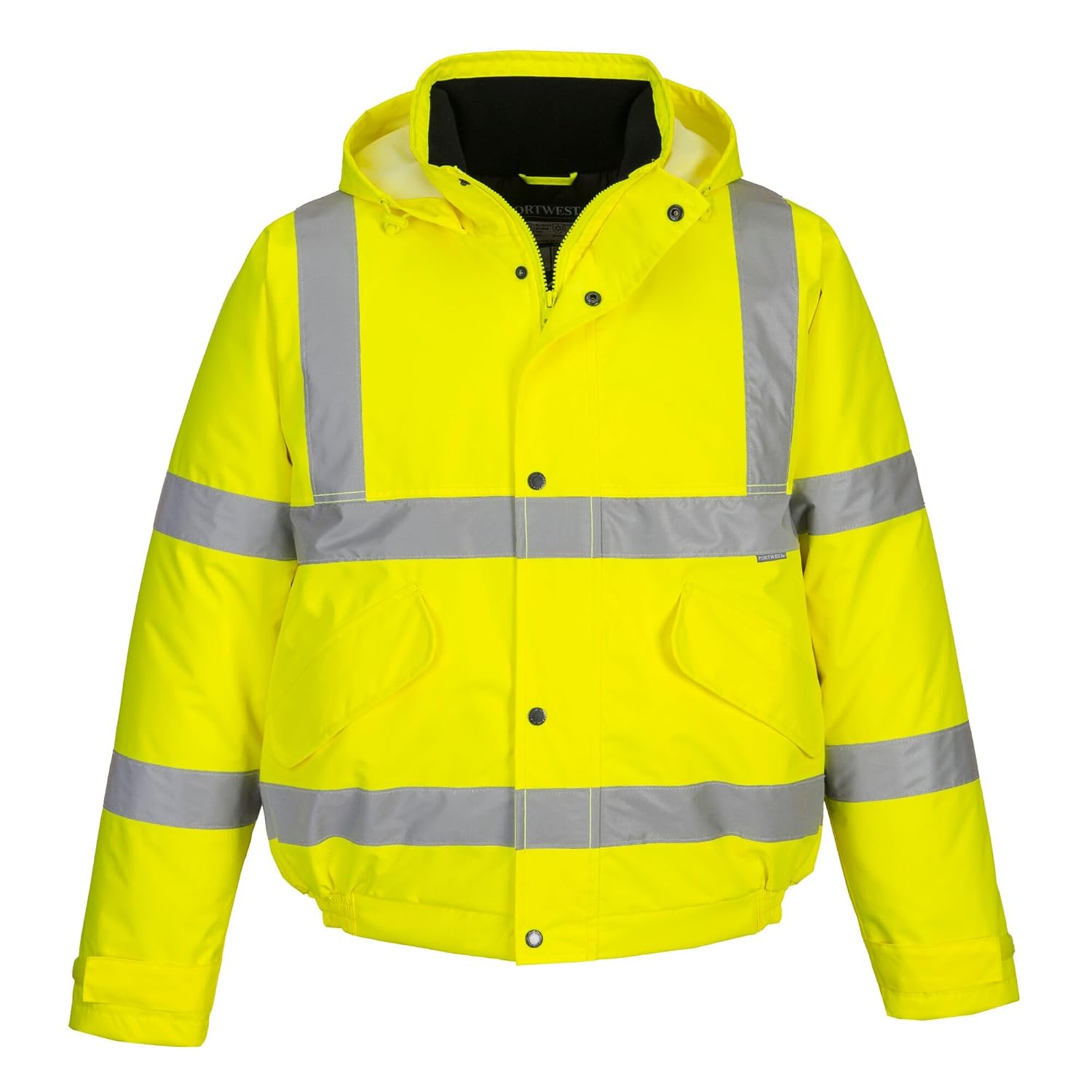 Detalle de Portwest S463 Hi Vis Winter Bomber Jacket – Waterproof, Windproof and Reflective