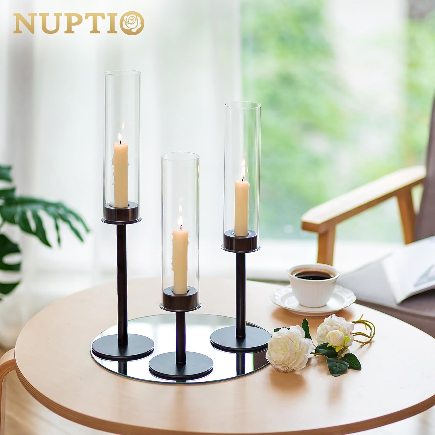 Detalle de Nuptio Glaszylinder 6er-Set 🕯
