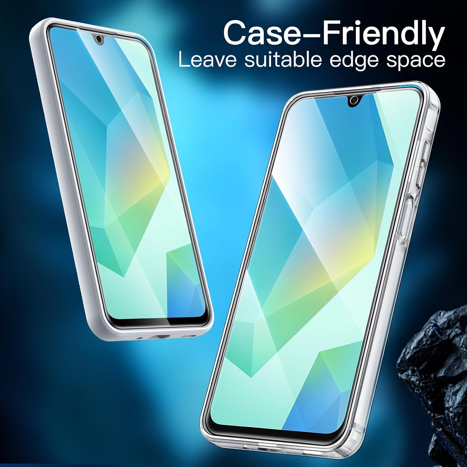 Thumbnail 6 de JETech Screen Protector for Samsung Galaxy A16 5G 6.7-inch, 3-pack
