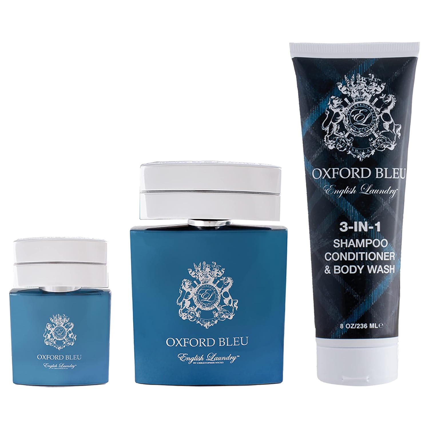 Detalle de English Laundry Fragrance Gift Set, Oxford Bleu