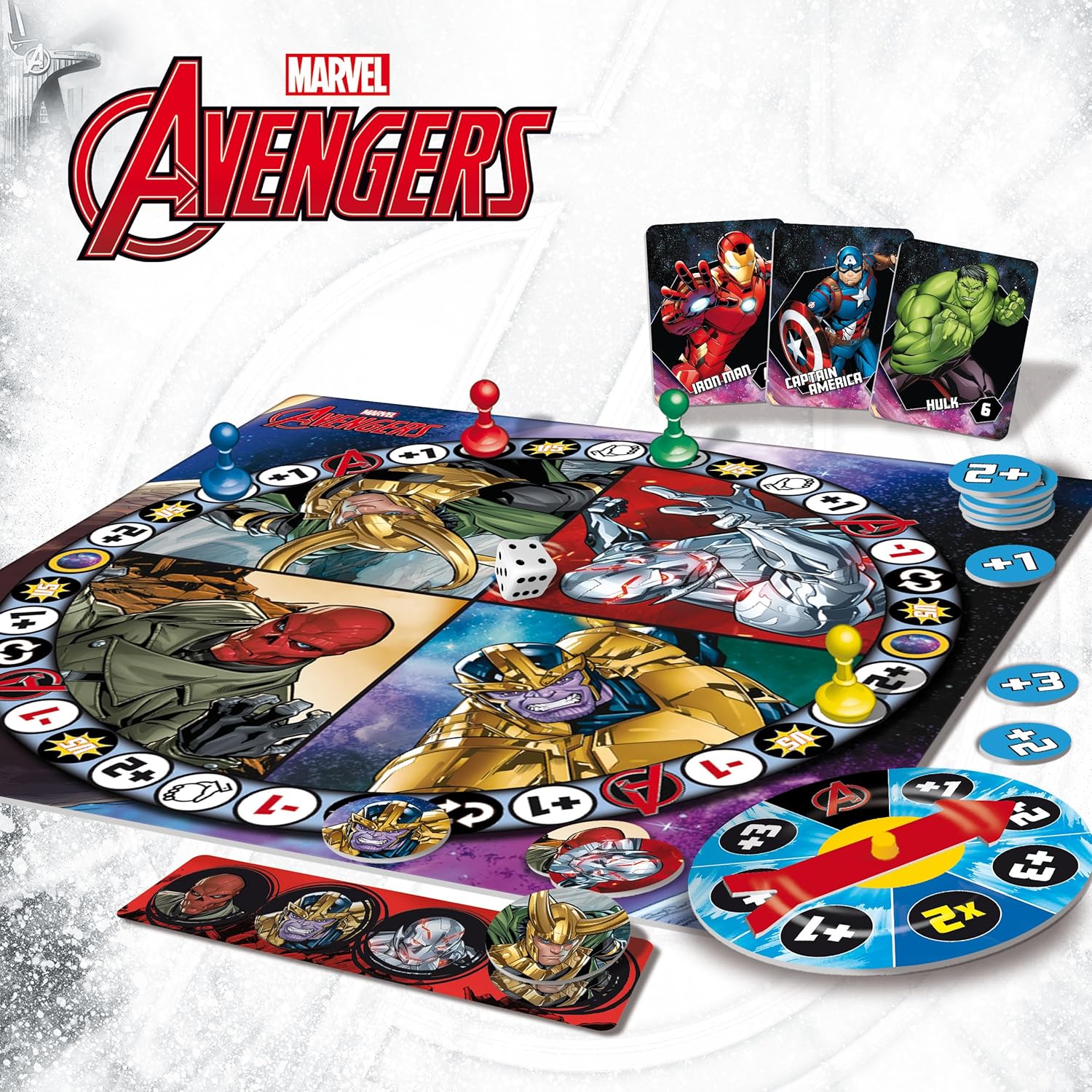 Detalle 2 de Lisciani Avengers Brettspiel — Besiege Thanos 🎲