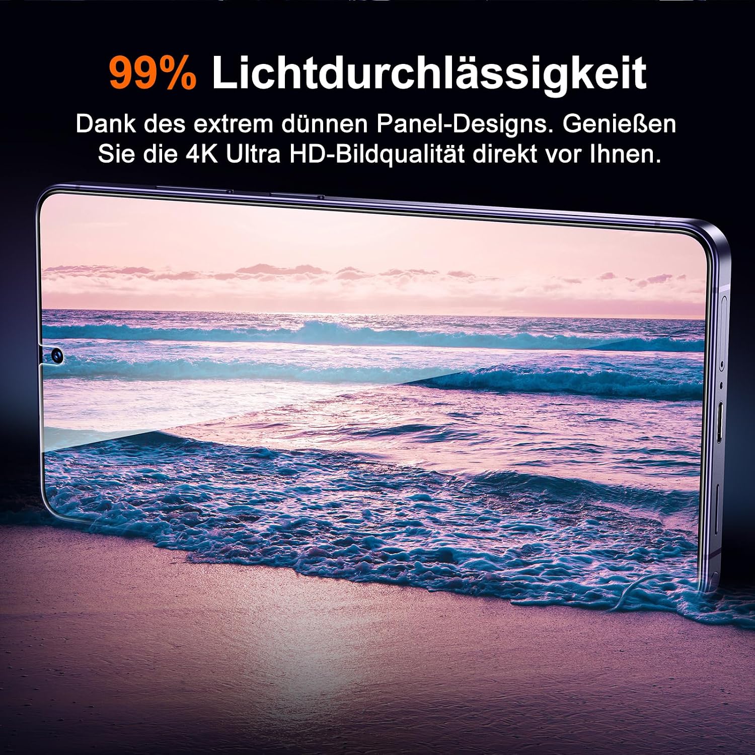 Thumbnail 5 de UniqueMe Schutzglas-Set für Samsung Galaxy S26 Ultra – 2 Stück Displayschutz + 2 Stück Kameraschutz (9H, HD-Klar)