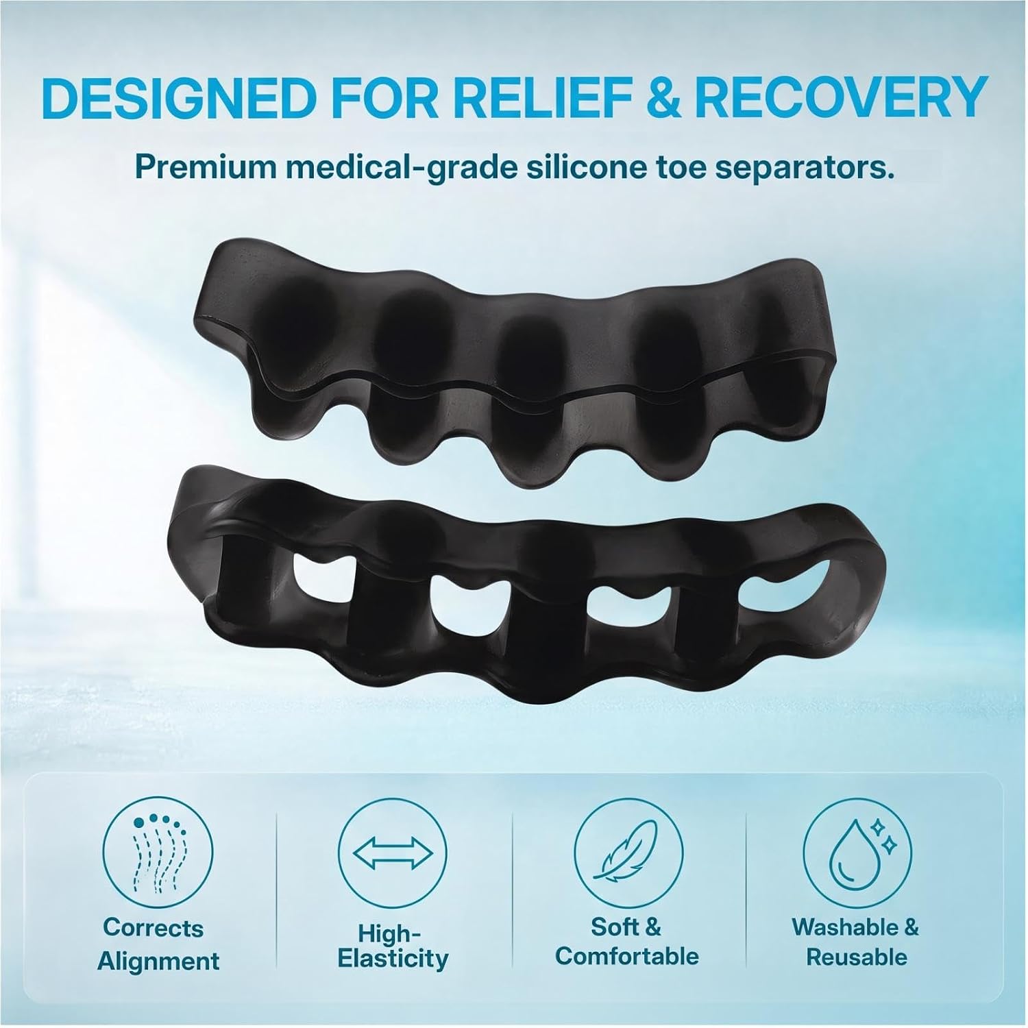 Thumbnail 2 de KTSAY Silicone Toe Spacers