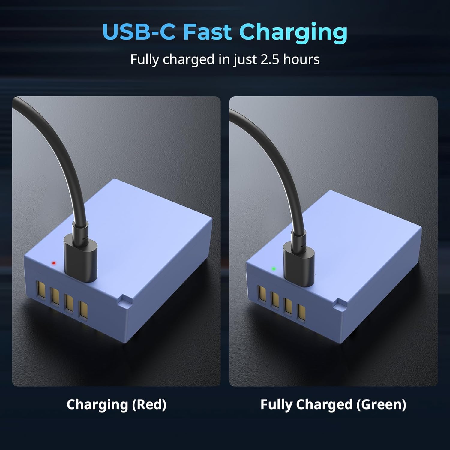 Thumbnail 6 de SmallRig NP-W126S 1050 mAh USB-C pour Fujifilm — Batterie de remplacement rapide et fiable