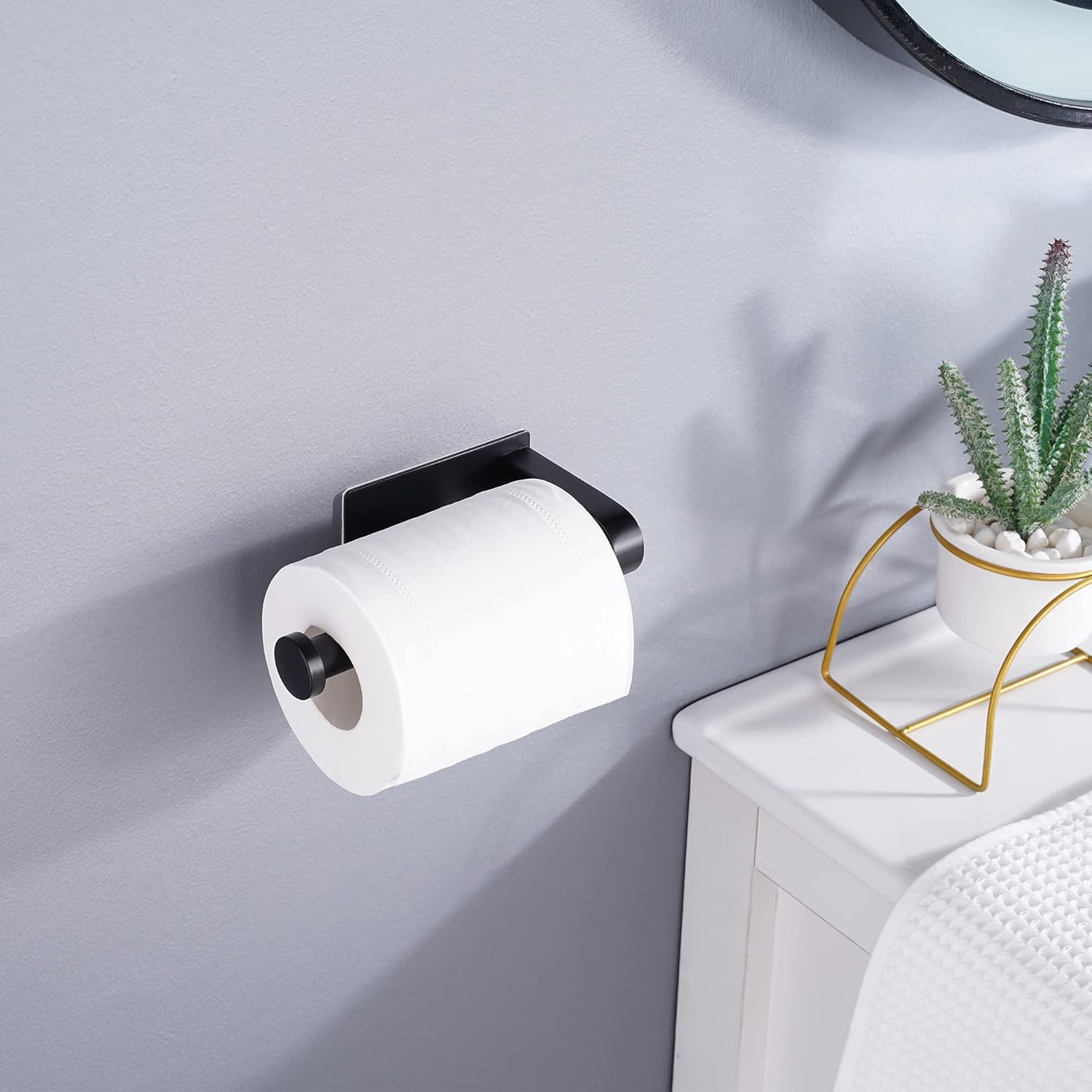 Thumbnail 3 de Aikzik Toilet Roll Holder Wall Mounted 304 Stainless Steel 📜??