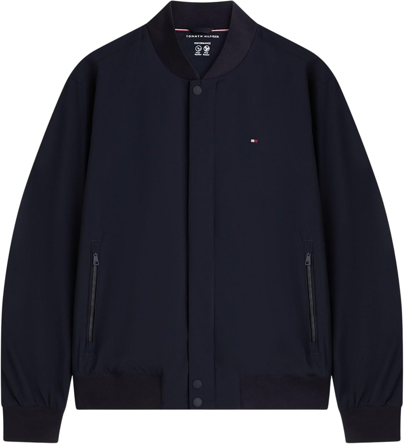 Detalle de Tommy Hilfiger Tech Lightweight Bomber MW0MW36665: bomber uomo leggero e d’impatto