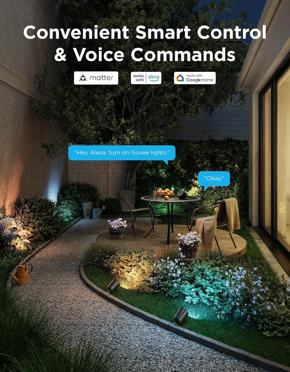 Thumbnail 4 de Govee Outdoor Spotlights 4-Pack