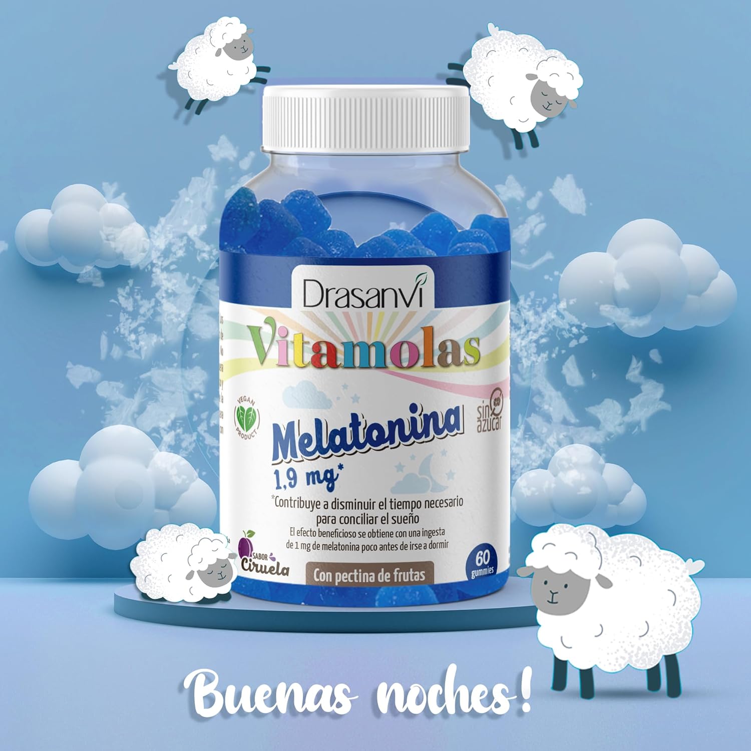Thumbnail 3 de DRASANVI Gominolas de Melatonina 🌙 | Sueño de Calidad Vegano