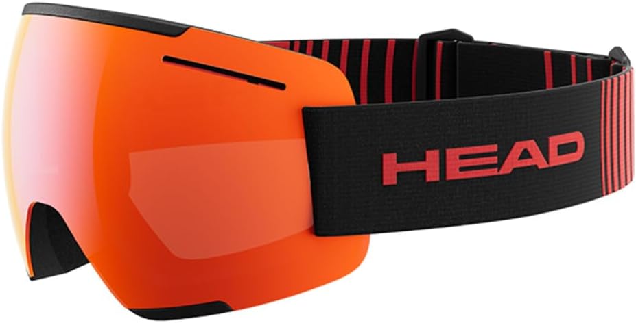 Detalle de HEAD F-LYT gogle narciarskie i snowboardowe, podwójna szyba i UV 400
