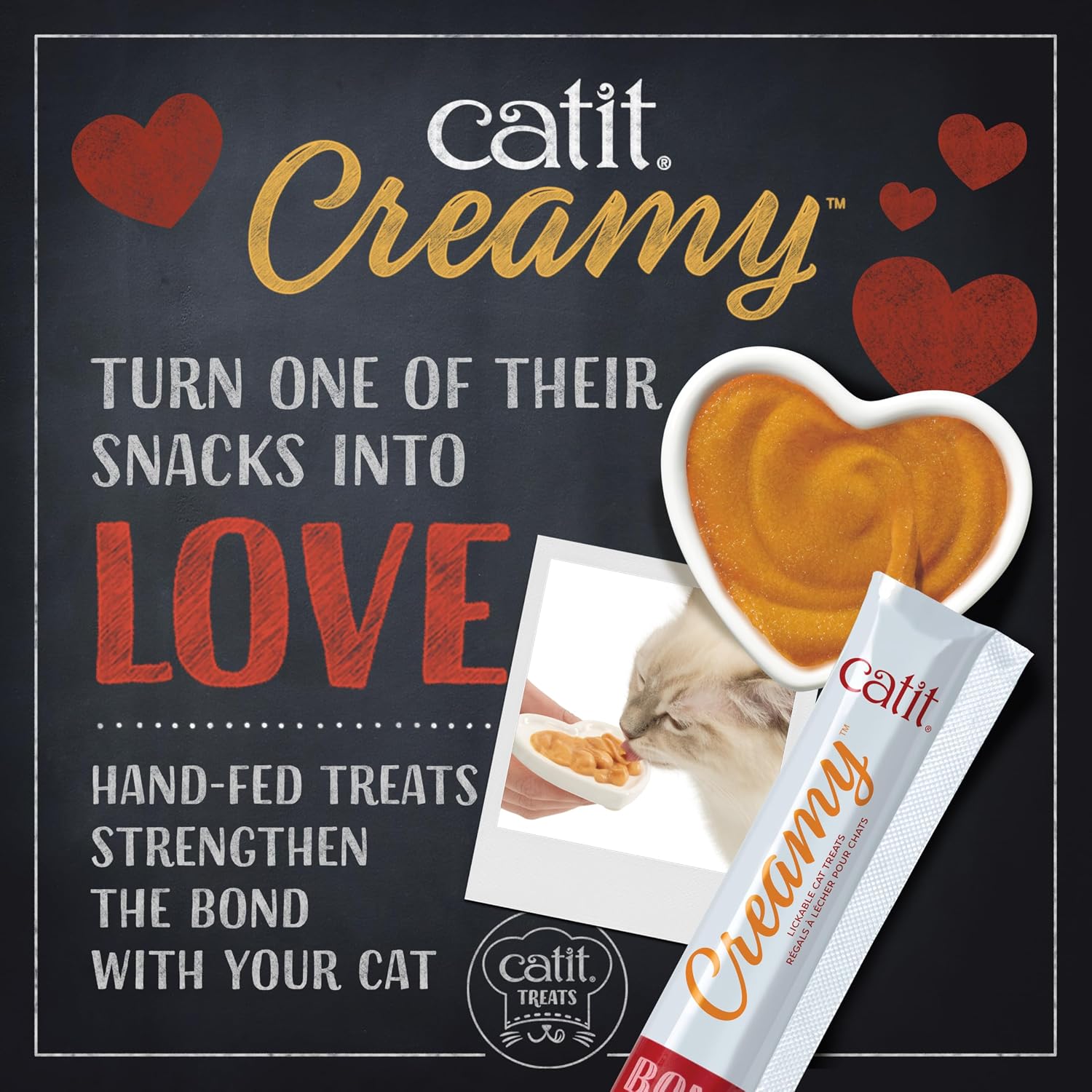 Thumbnail 6 de Catit Creamy Pâte à lécher Hydratante pour Chat – Poulet et Agneau, 50 x 10 g