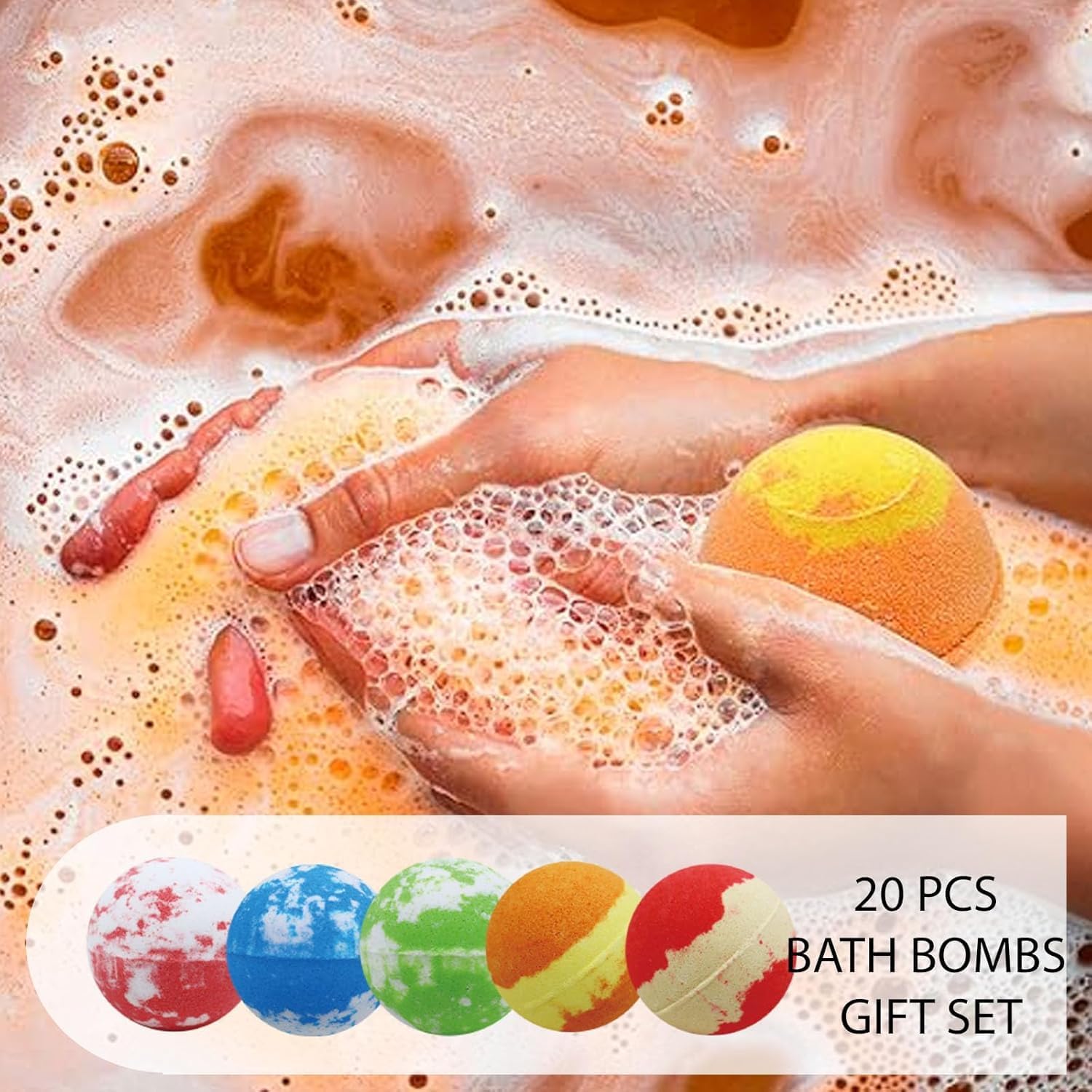 Detalle de Bath Bombs Gift Set for Kids 20pcs