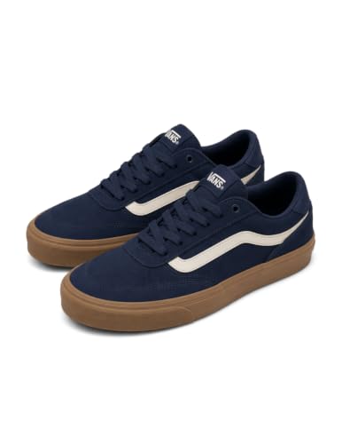 Detalle 2 de Vans Brooklyn: Scarpe da Ginnastica in Tela da Uomo, Gum Deep Indigo 44 EU