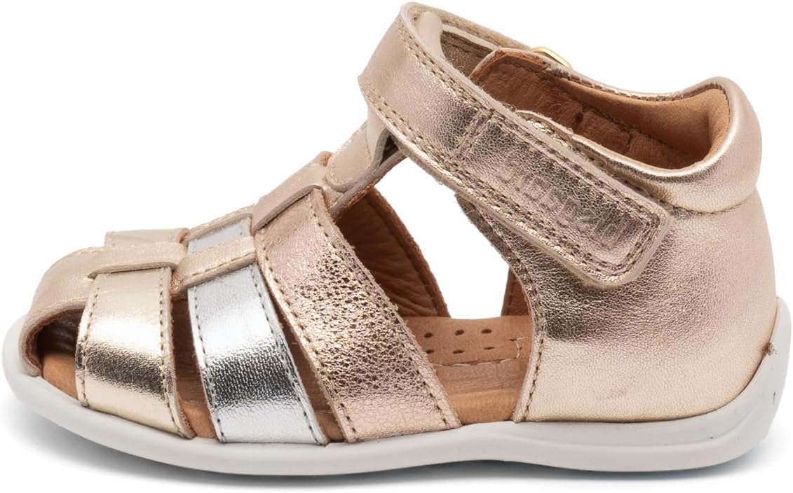 Detalle de Bisgaard CarlySandal Mädchen – Atmungsaktives Leder, Schutz und Komfort