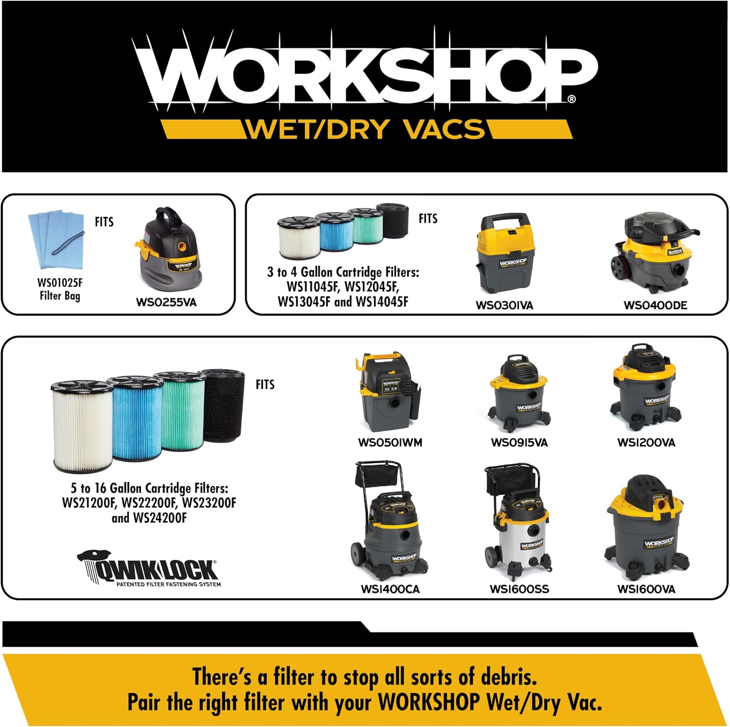 Thumbnail 5 de WORKSHOP Wet/Dry Vacuum Blower Nozzle WS25006A