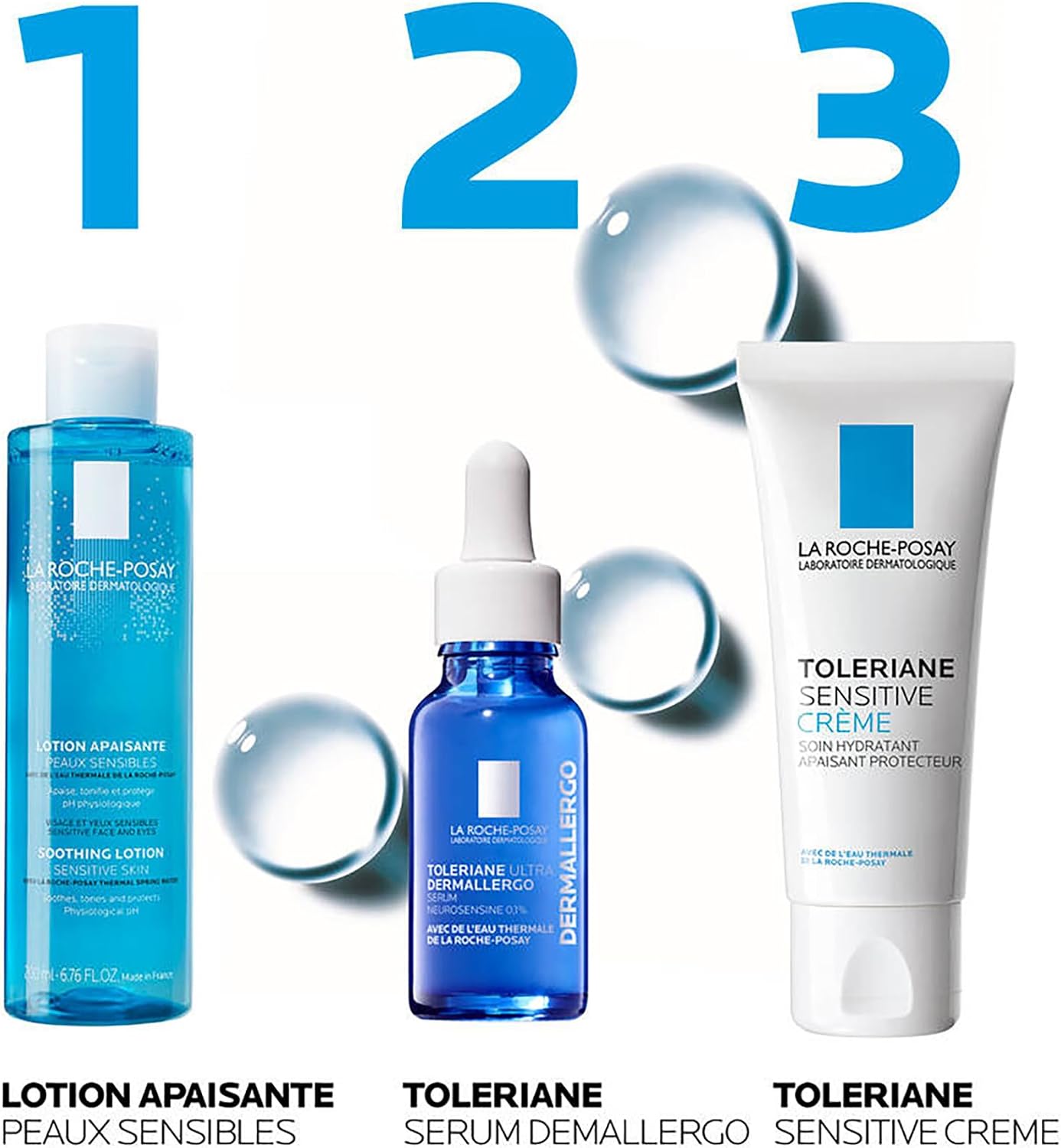 Detalle 2 de La Roche-Posay Physiological Lotion, Soothing and Toning Face Lotion, 200 ml