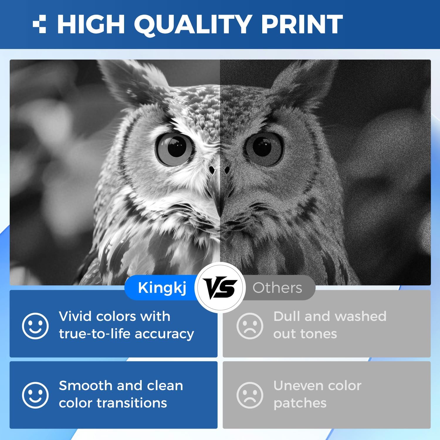 Detalle 2 de KingKJ TN830XL-2B TN830XL Black Toner Cartridge, 2-Pack for Brother