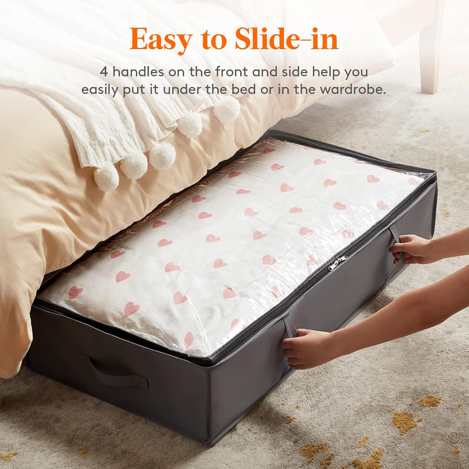 Detalle de Lifewit Under-Bed Storage Bags 95L