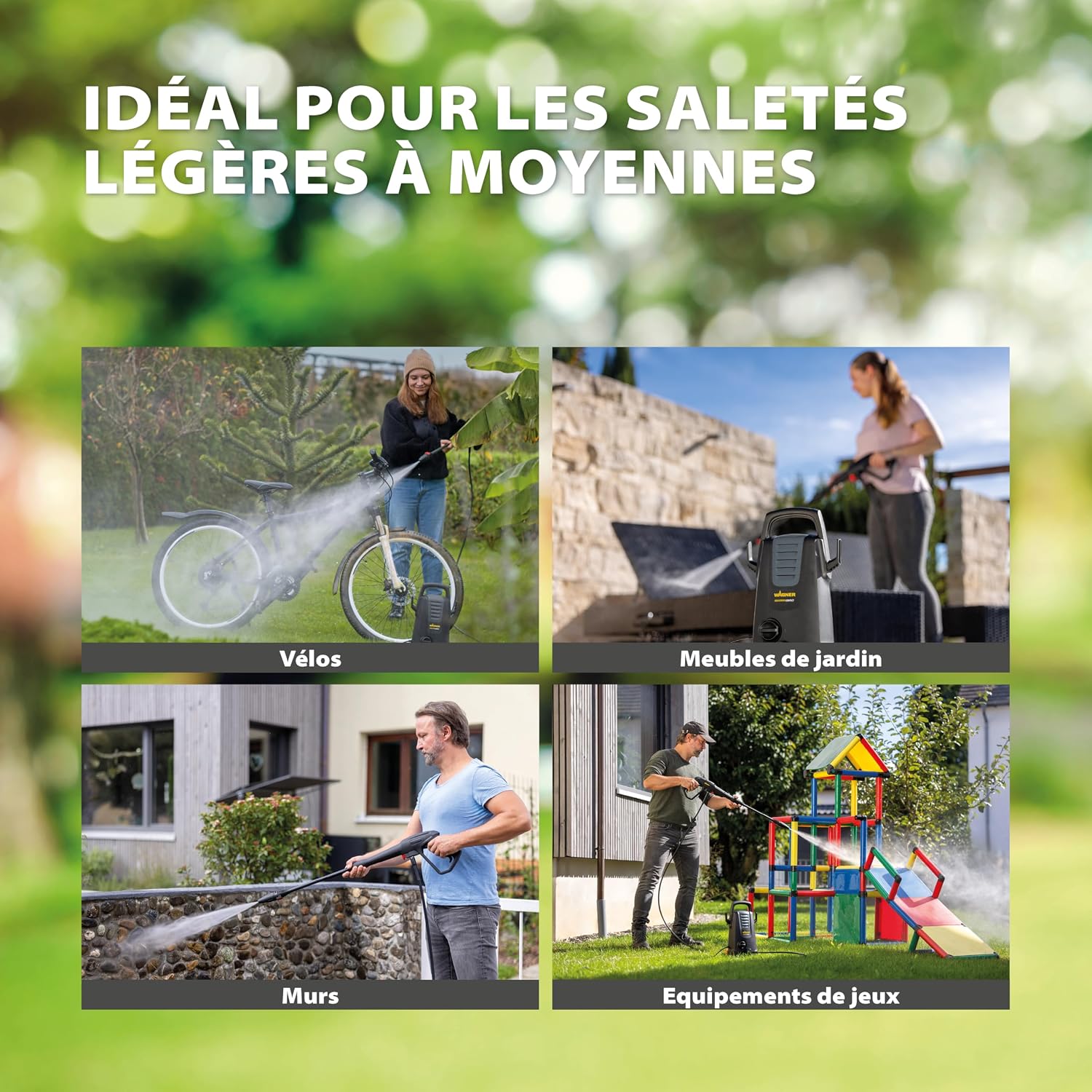 Thumbnail 3 de Wagner AQUASTORM Compact : nettoyeur haute pression compact prêt à l’emploi pour le jardin et la maison