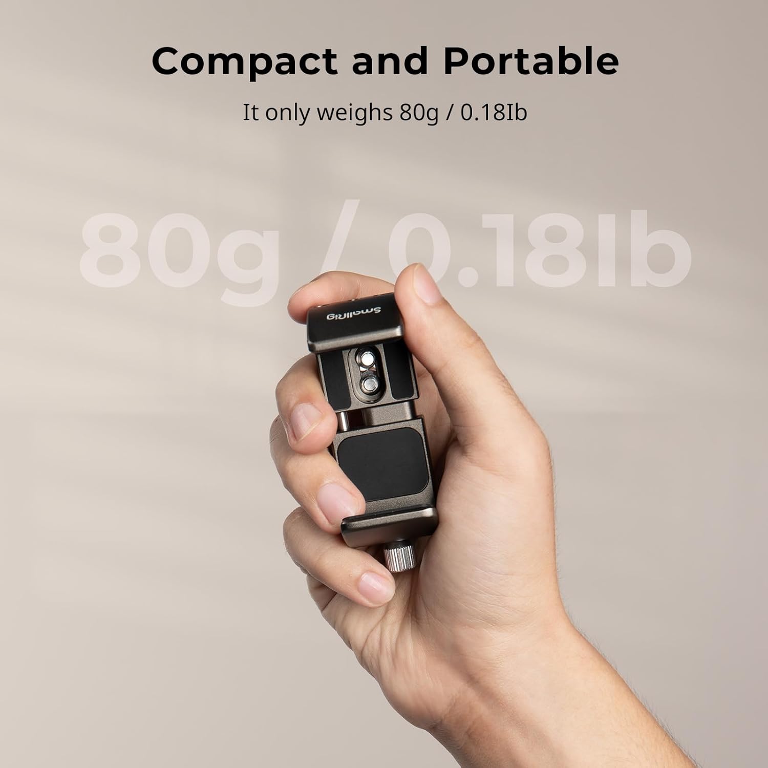 Thumbnail 5 de SMALLRIG 2790 Support aluminium pour powerbank (pince pour batteries externes 53 à 81 mm)