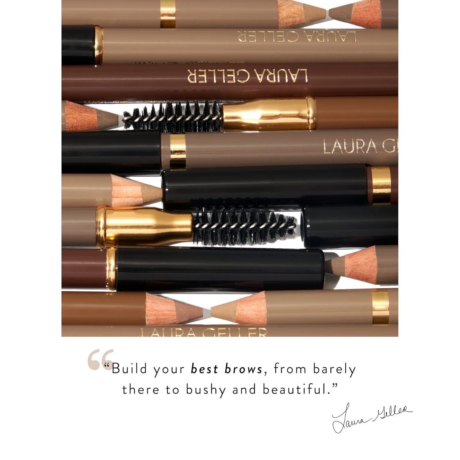 Thumbnail 6 de Laura Geller New York Bravo Brows Soft Pencil + Brush, Blonde