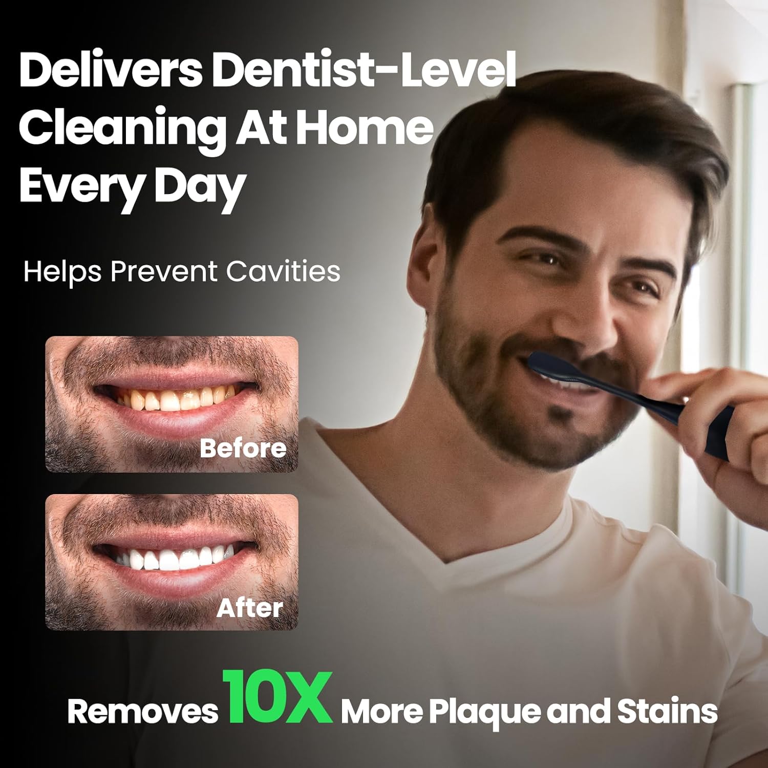 Thumbnail 2 de Marlincare Electric Toothbrush 180-Day Battery Life 🪥