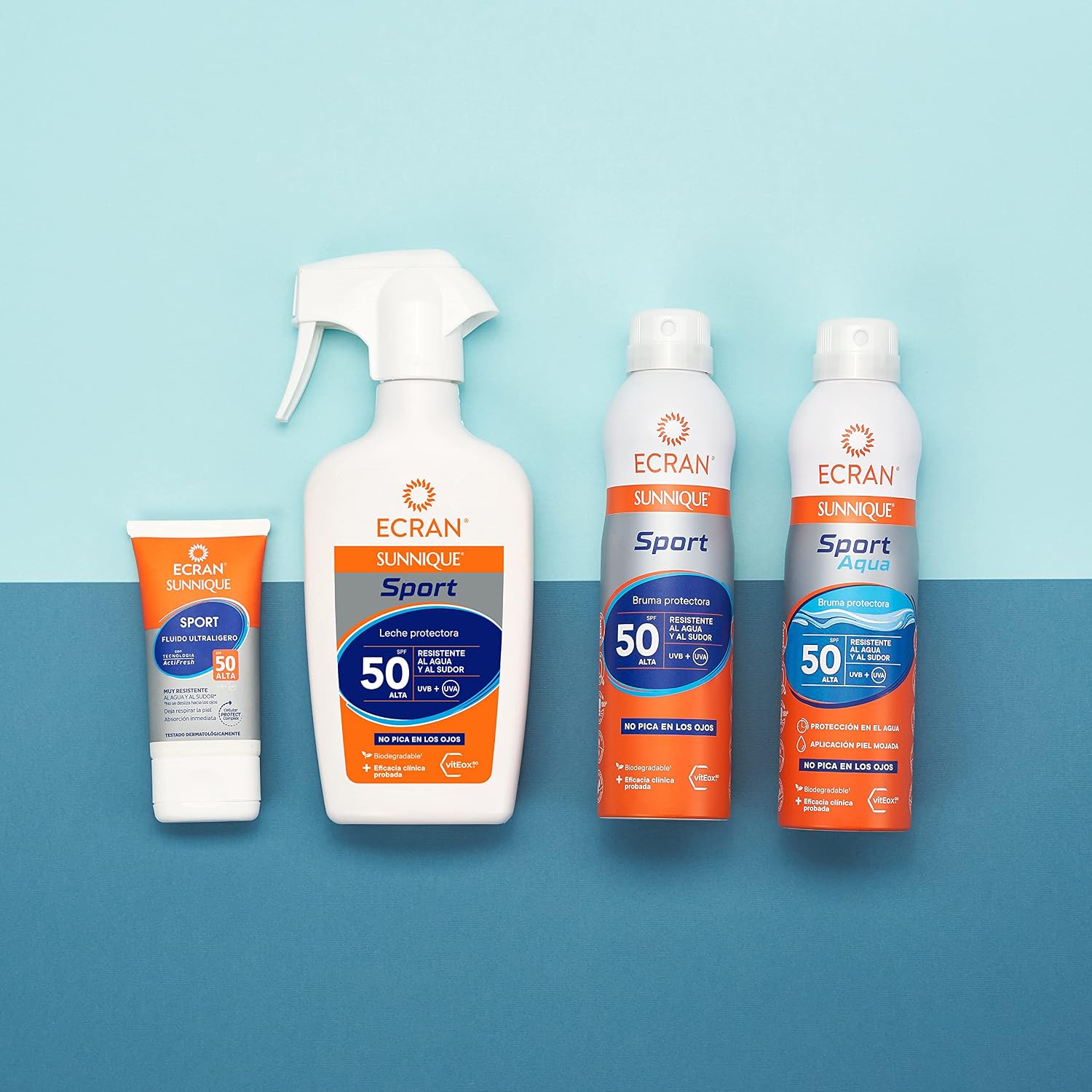Detalle de Ecran Sun Citronolja Sport solskyddsspray SPF 50, 250 ml