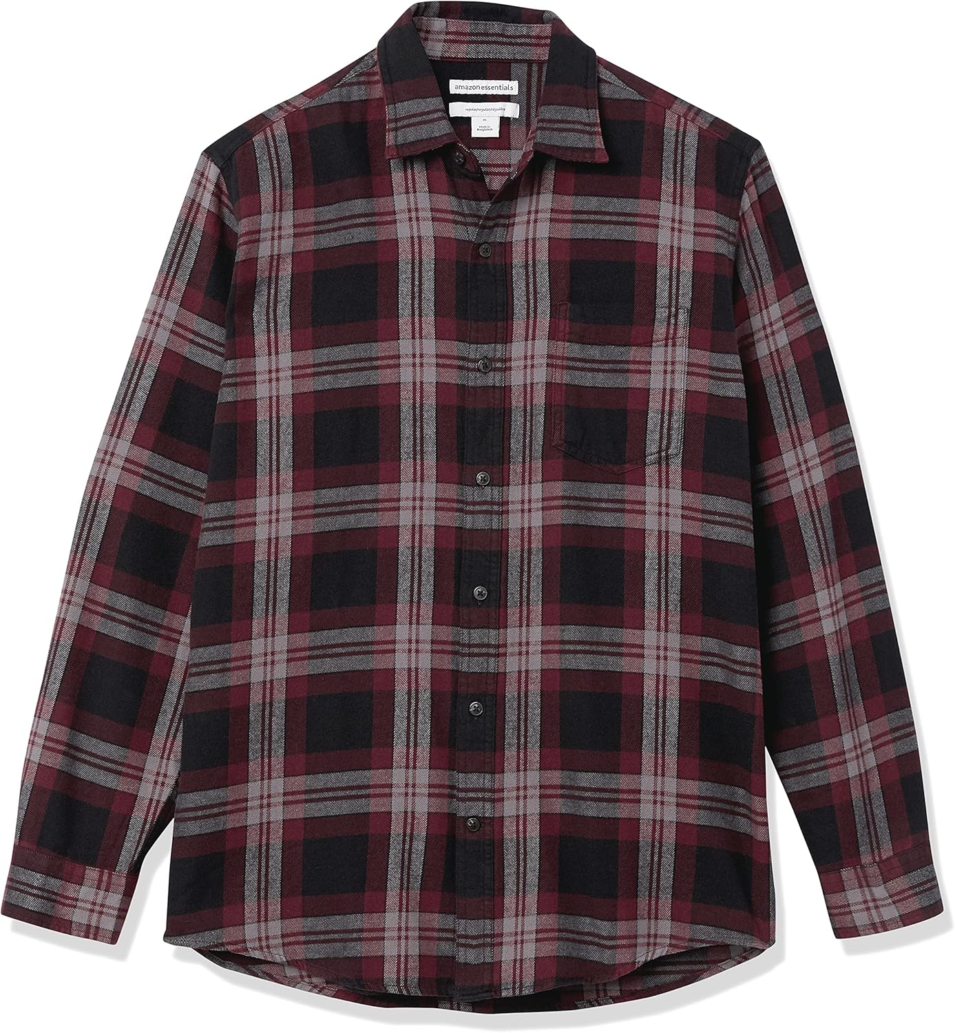 Thumbnail 3 de Amazon Essentials Herren Langarm-Flanellhemd – bequem für Alltag und Bewegung