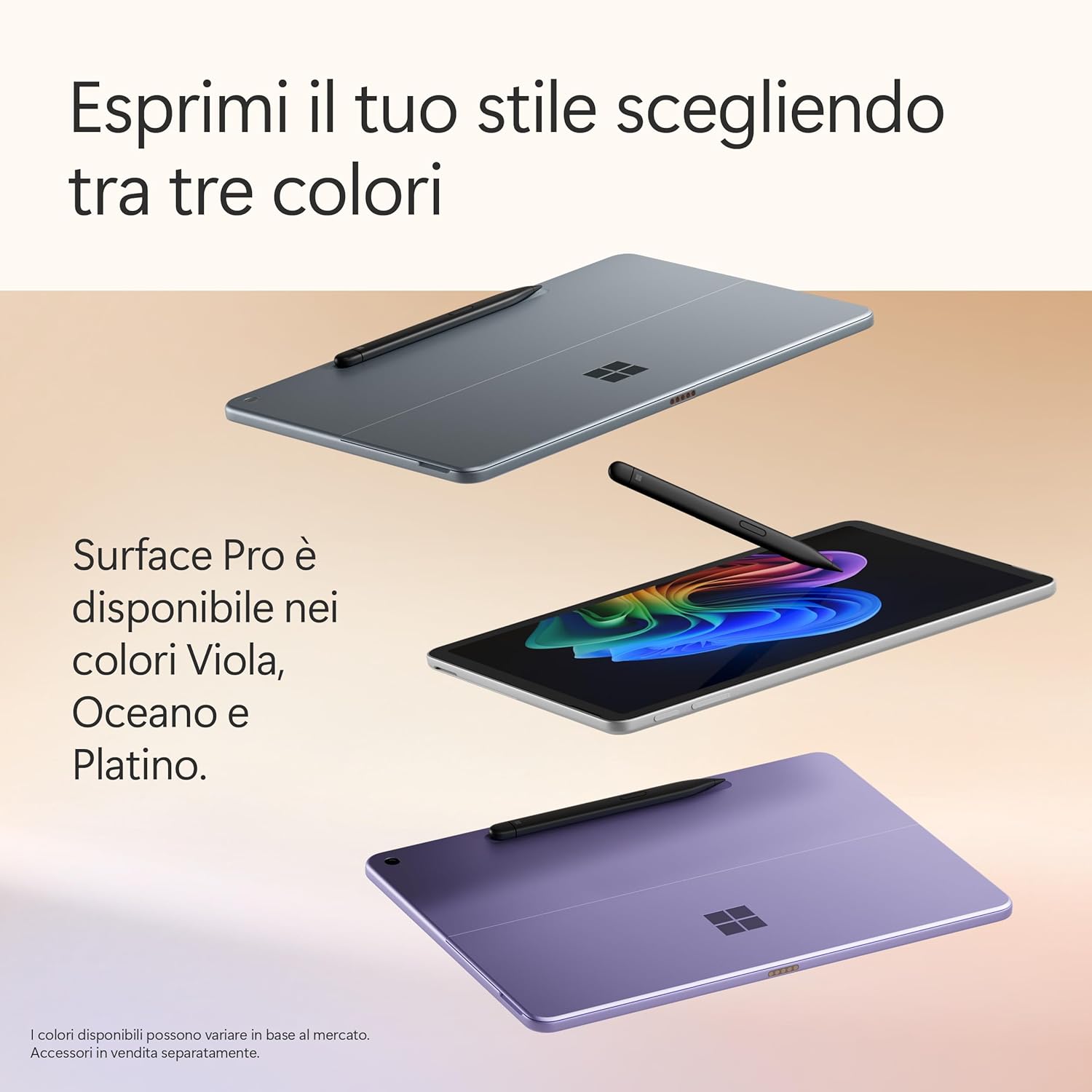 Thumbnail 4 de Microsoft Surface Pro Copilot+ PC con Snapdragon X Plus, 12” touch, 16GB RAM e 512GB Oceano