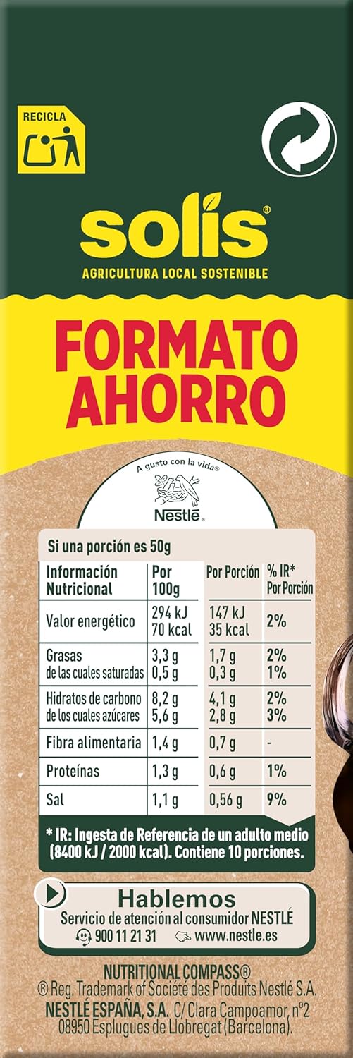 Detalle 2 de Solis Salsa de Tomate COMBI OLIVA 12x500g 🍅