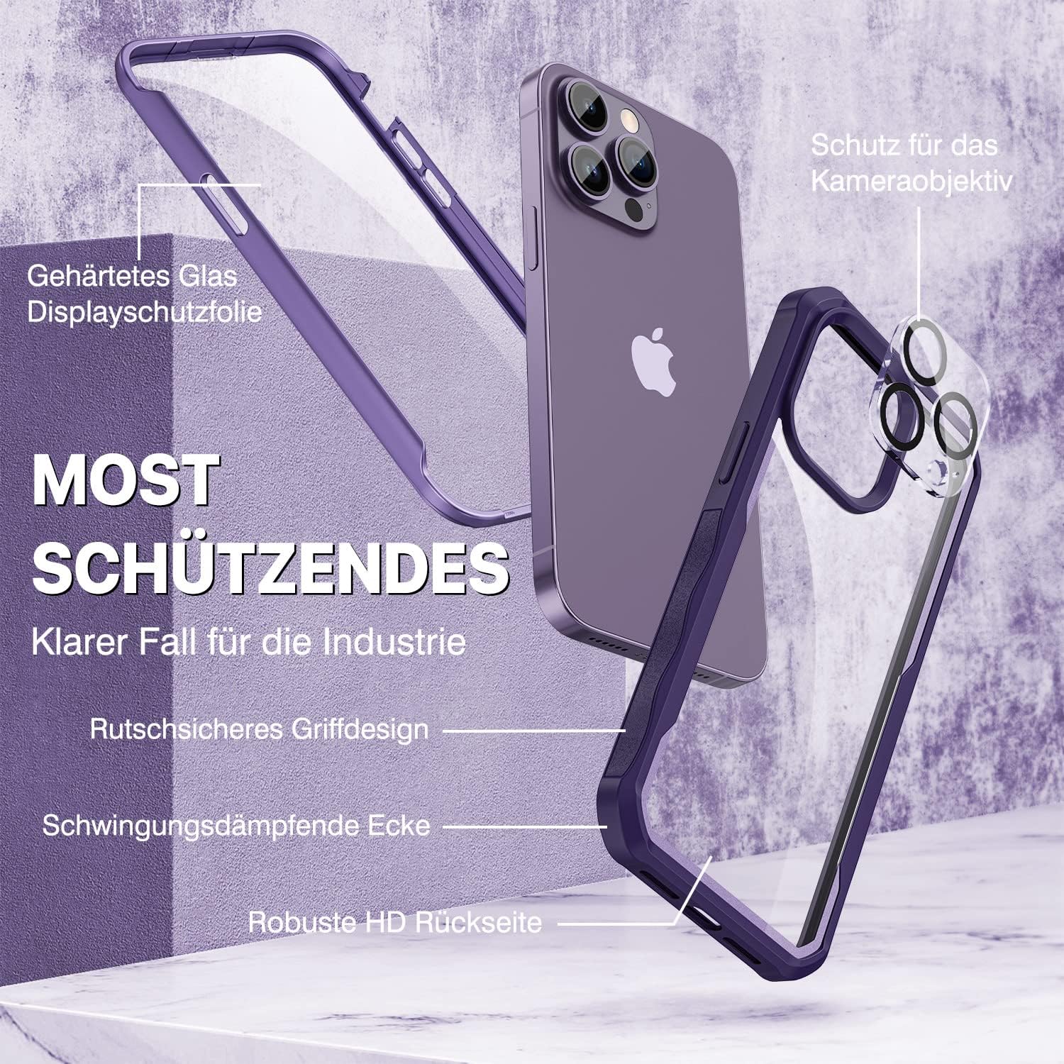 Detalle 2 de CENHUFO iPhone 14 Pro Max Schutzhülle