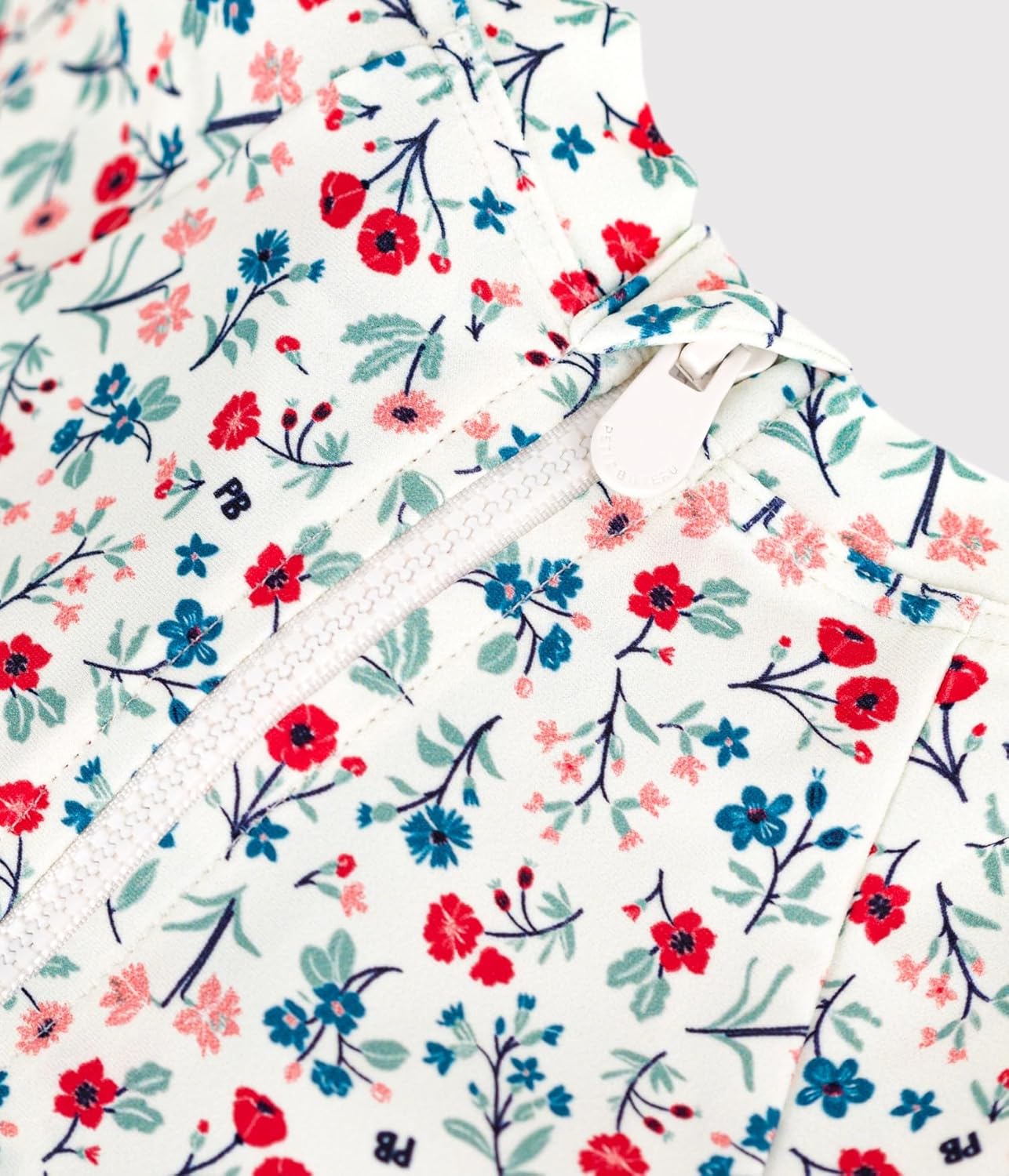 Thumbnail 1 de Petit Bateau A0ctv : t-shirt anti-UV manches longues sans manches pour bébé fille