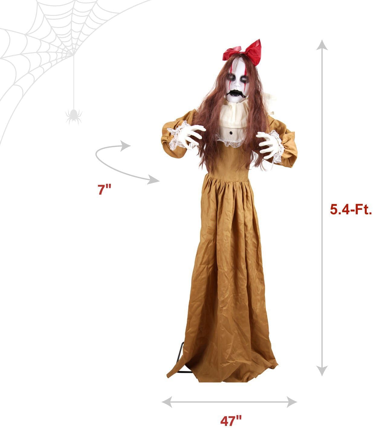Thumbnail 6 de Haunted Hill Farm Halloween Animatronic, 5.4-Ft.