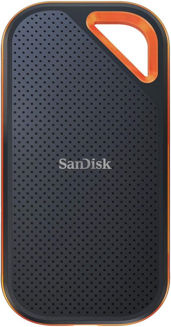 Detalle de SanDisk SDSSDE81-4T00-GH25 エクストリーム プロ ポータブルSSD 4TB